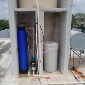 Paquete suavizador tinaco con presurizador