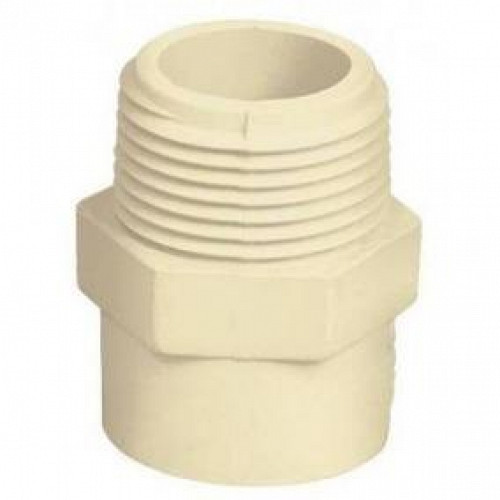 Adaptador macho CPVC cementable de 1/2" (13 MM)