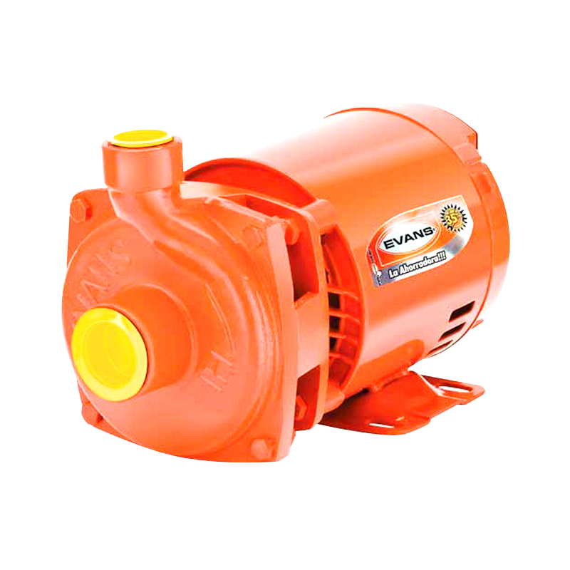 Bomba centrifuga Evans de 0.5 H.P succión de 1.25" y descarga de 1" a 115 V/220 V presión MAX 22 M