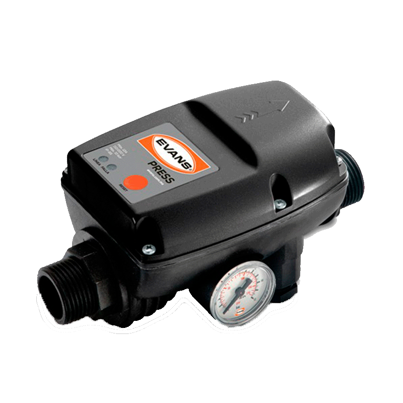 Presostato Evans a 30-50 PSI tipo macho espiga