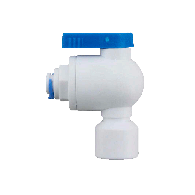 Válvula de esfera Purikor para osmosis inversa (RH1/4", T1/4")