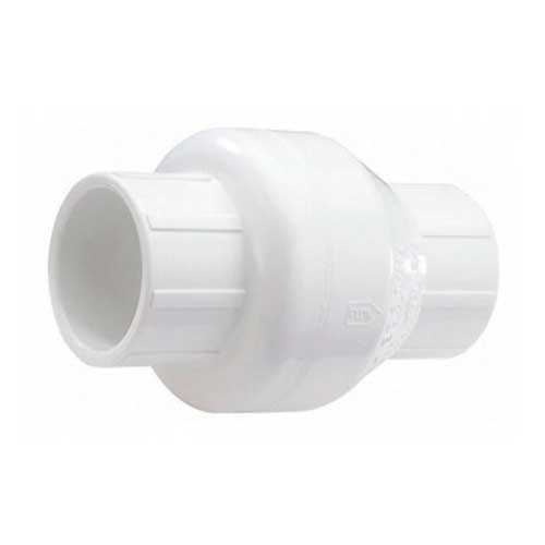 Valvula check  PVC hidraulico blanco de 1 1/4" CEM