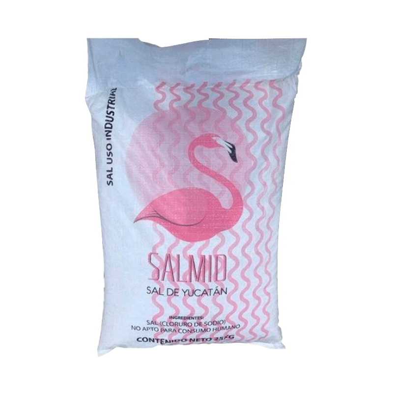 Sal en grano industrial Salmid en saco de 25 KG