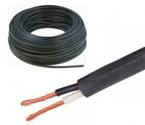 Cable uso rudo 2x12 AWG tensión MAX 600 V y capacidad MAX 9.5 A