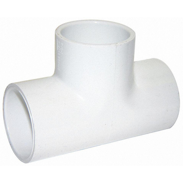 Tee PVC hidraulico cementable C40 de 1" (25 MM)