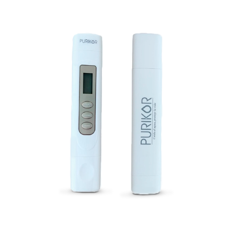 Medidor de conductividad y temperatura Purikor rango de 0 a 9990 PPM y temperatura de 0 a 99 grados