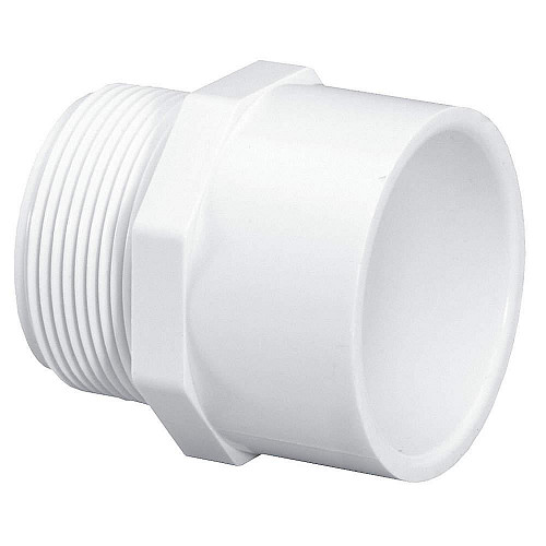 Adaptador macho PVC hidraulico C40 de 1/2" (13 MM)