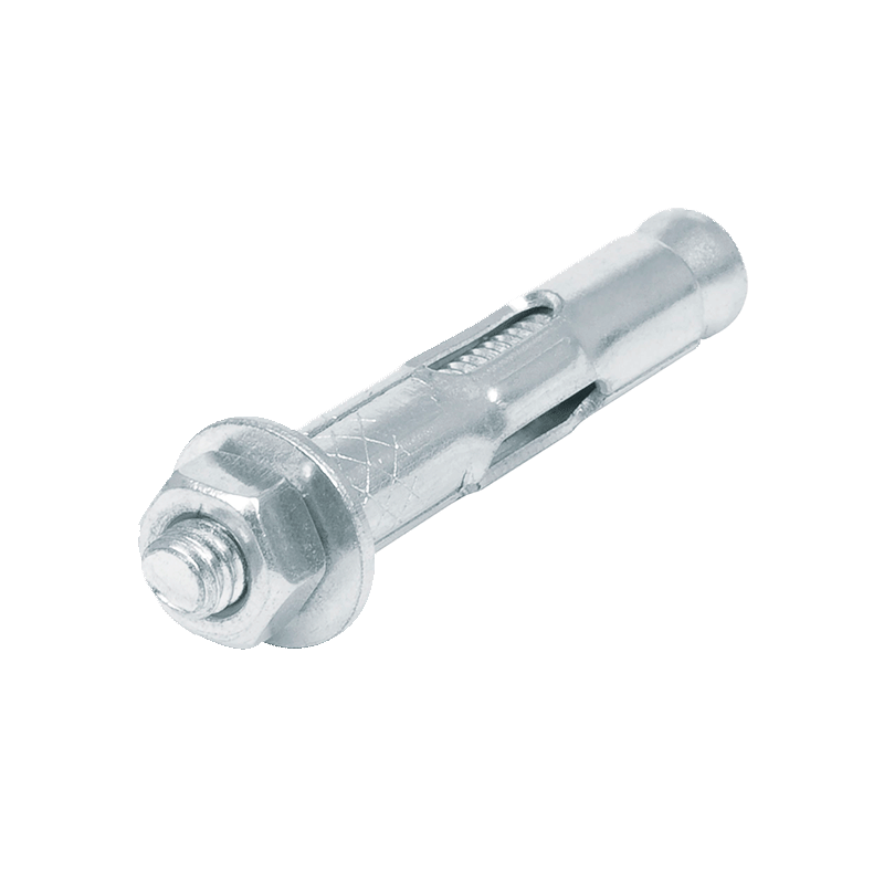Taquetes expansivos con tornillo de 1/4", bolsa 4 PZAS