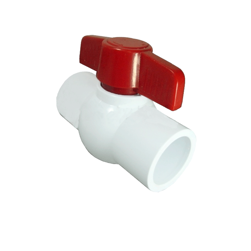 Valvula PVC de bola cementable de 1" (25 MM)