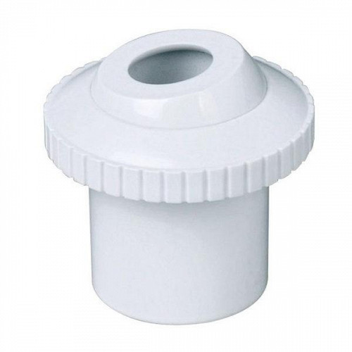 Boquilla de retorno de 1.5" a 3/4" Panda construida en PVC para cementar con orientación ajustable de la boquilla