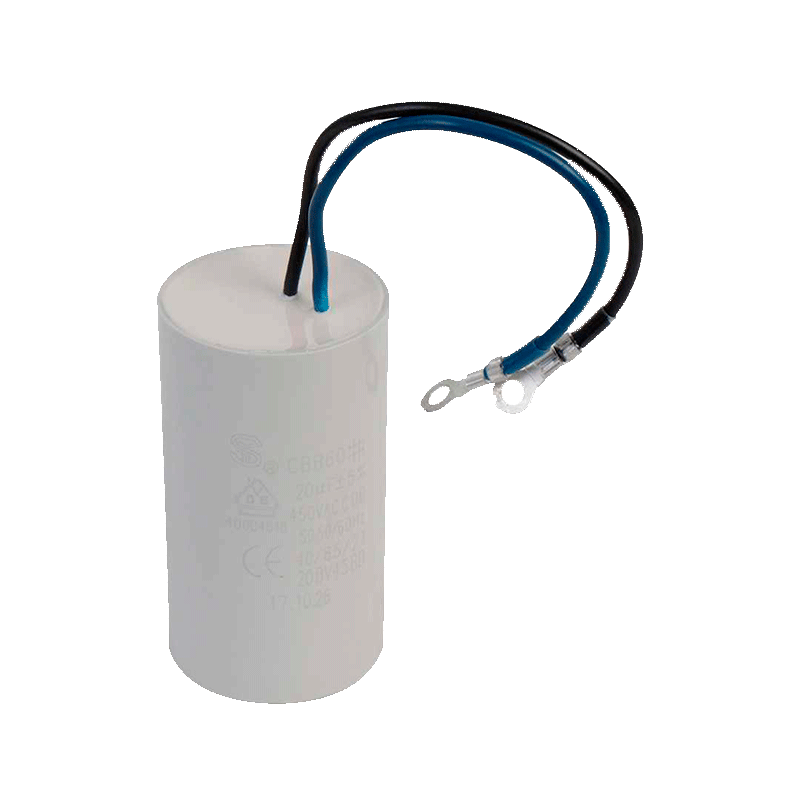Capacitor Aqua Pak de 10 mF a 450 V para la bomba SILVER7/1230