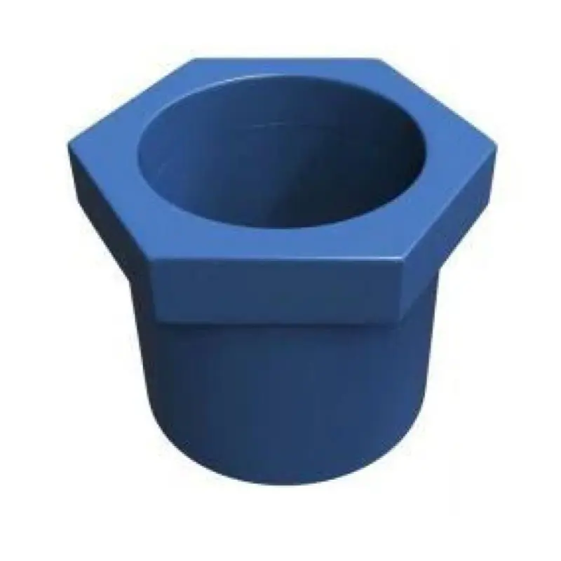 Reduccion bushing CPVC AZUL de 1" a 1/2" (25 MM a 13 MM) 