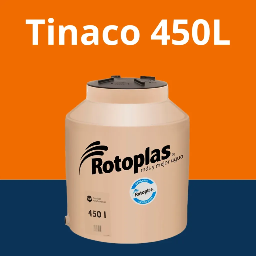 Paquete Tinaco Rotoplas 450L