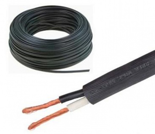 [40003] Cable de uso rudo 2x12 AWG tensión MAX 600 V y capacidad MAX 9.5 A