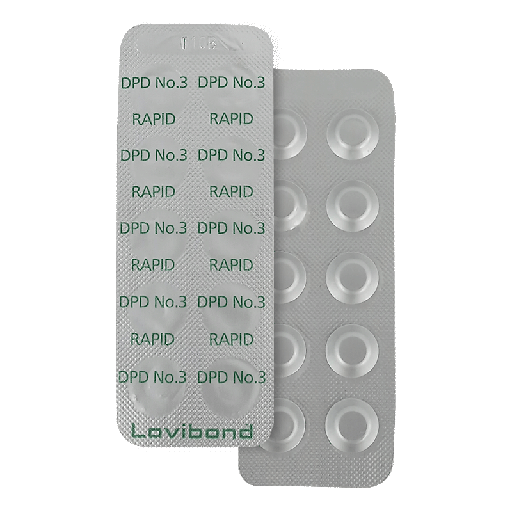 [17LV-929-DPD3RD] Analizador de cloro total en pastillas como repuesto de treechamber