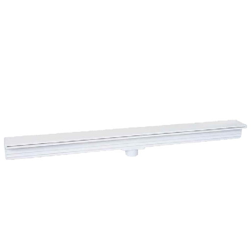 [WF-N-36-1-I] Cascada tipo Natural Panda serie WFALL PVC (uso rudo), cortina 36" labio 1" conexión inferior 1.5"