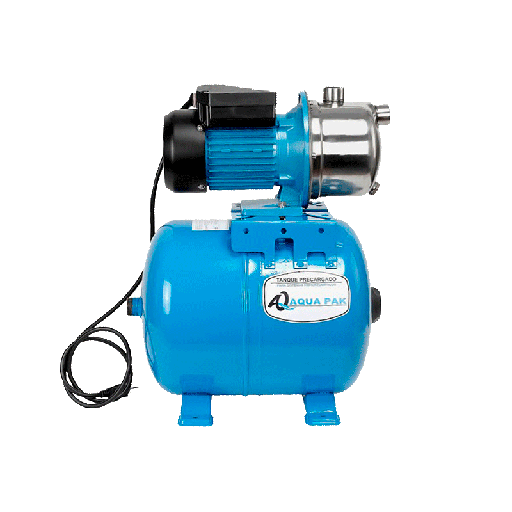 [C1370] Hidroneumático con bomba centrifuga tipo jet FIX05E de 0.5 H.P a 127 V con tanque de 50 L