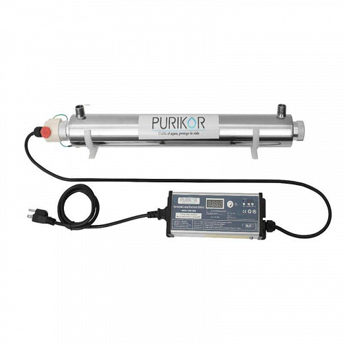 [PKUV-6-AAV-PK] Sistema de desinfección para 6 GPM Purikor serie Classic con luz UV de 25 W a 120 V