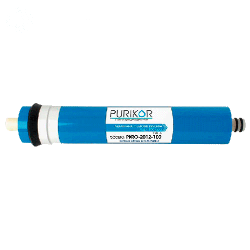 [PKRO-2012-100] Membrana para sistemas de osmosis inversa Purikor de tipo residencial para flujo MAX de 100 GPD con certificación NSF