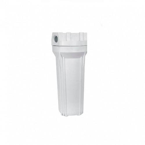 [PKPFB10X.25] Portafiltro para cartuchos de 2.5" x 10" Purikor construido en polipropileno con conexiones de 1/4" hembra color blanco