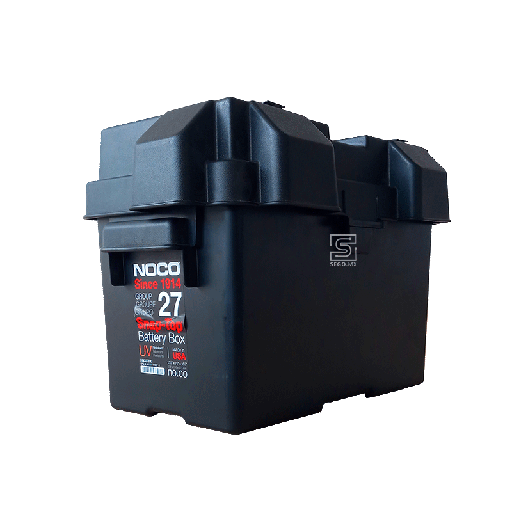 [CM-1P] Gabinete de plástico para batería de color negro