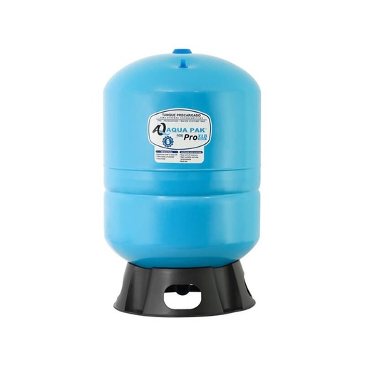 [AQUAPAKPROXLB20] Tanque precargado vertical de diafragma Aqua Pak serie PRO-XLB de acero al carbón de 20 GAL y presión MAX 150 PSI